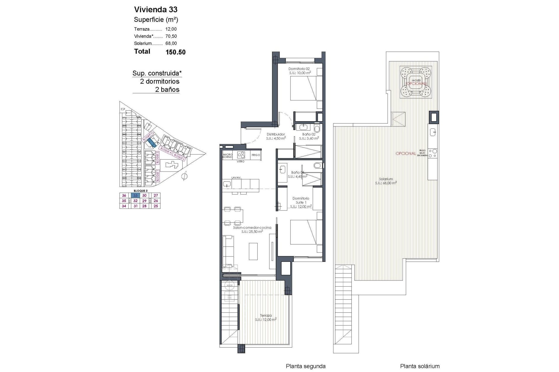 Obra nueva - Ático - Los Alcazares - Serena Golf
