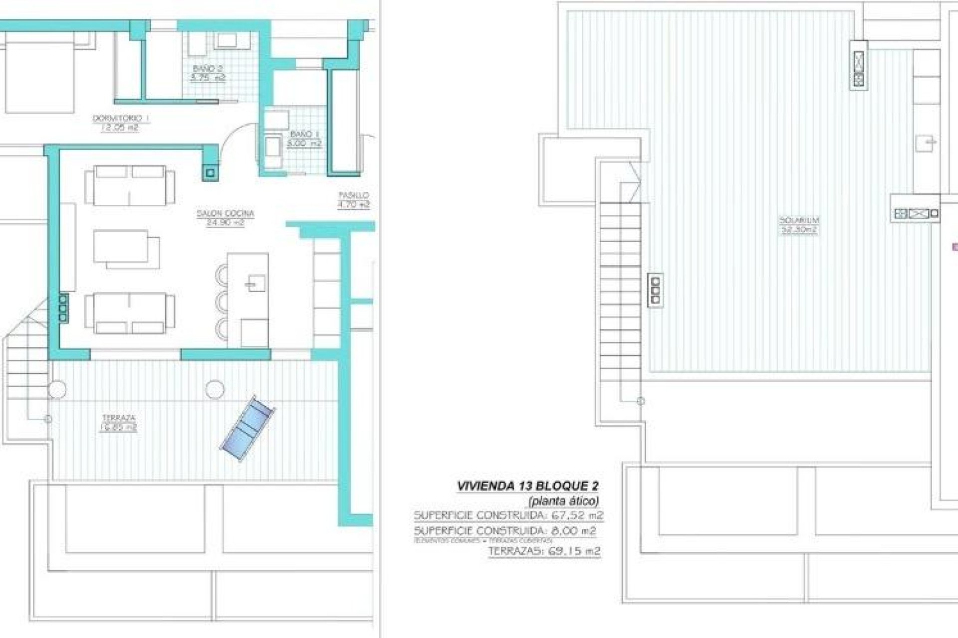 Obra nueva - Ático - Torre Pacheco - Santa Rosalia Lake and Life Resort