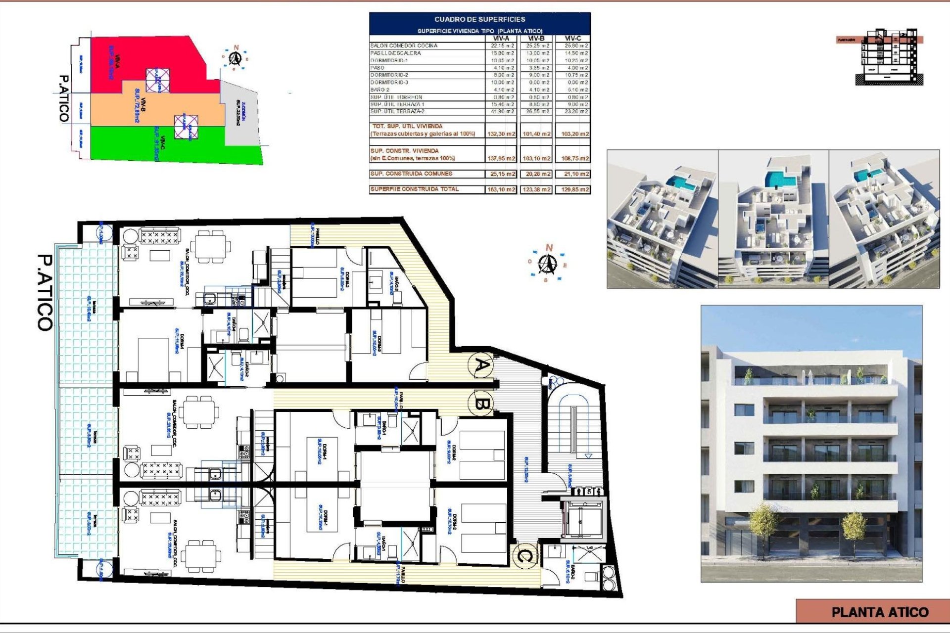Obra nueva - Ático - Torrevieja - Centro