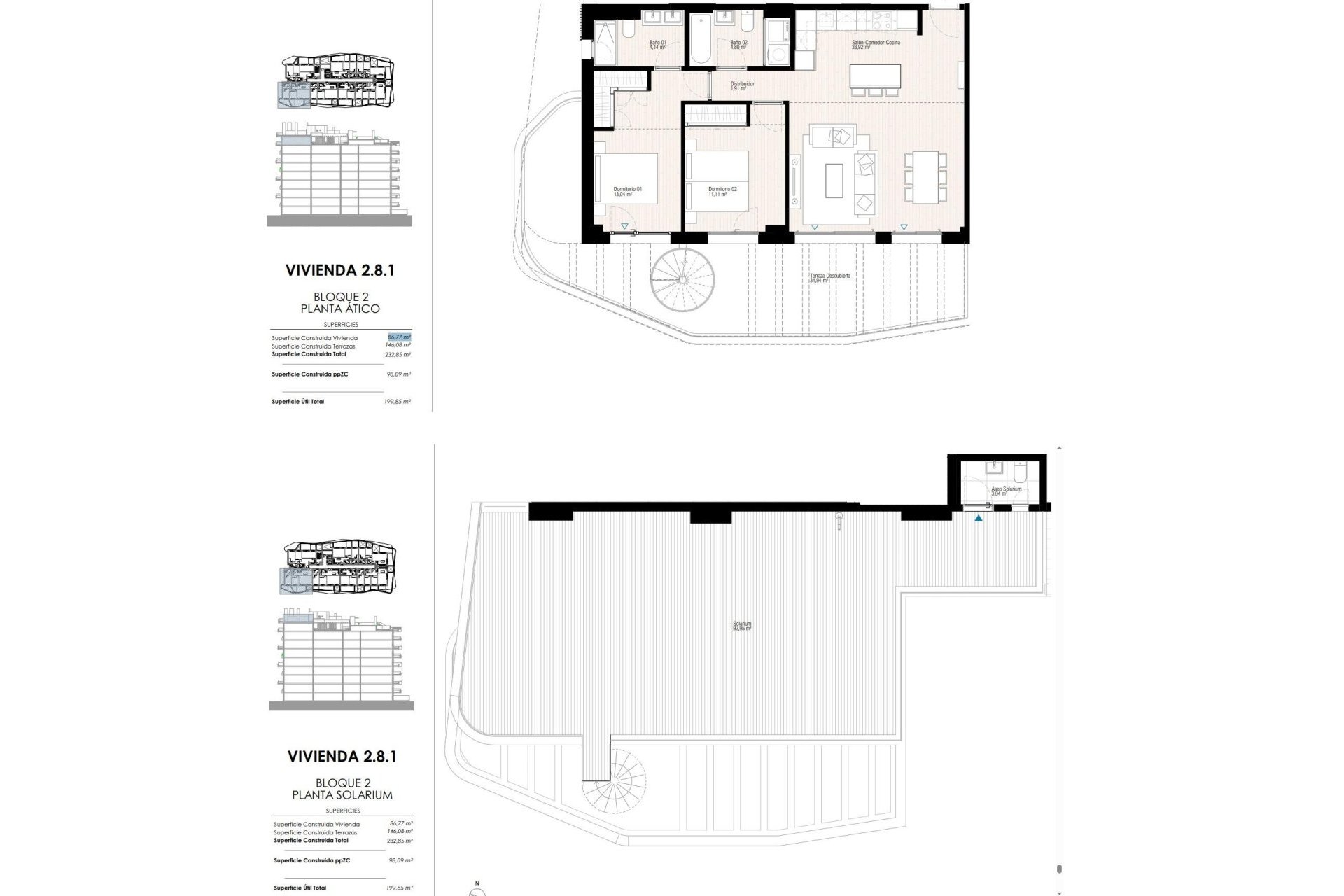 Obra nueva - Ático - Villajoyosa - Playa del Torres