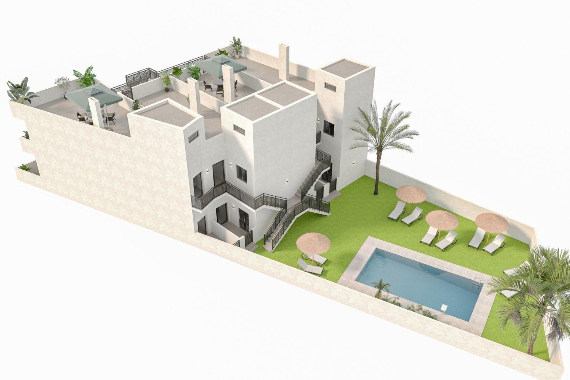 Obra nueva - Bungalow - Hondón de las Nieves - La Canalosa