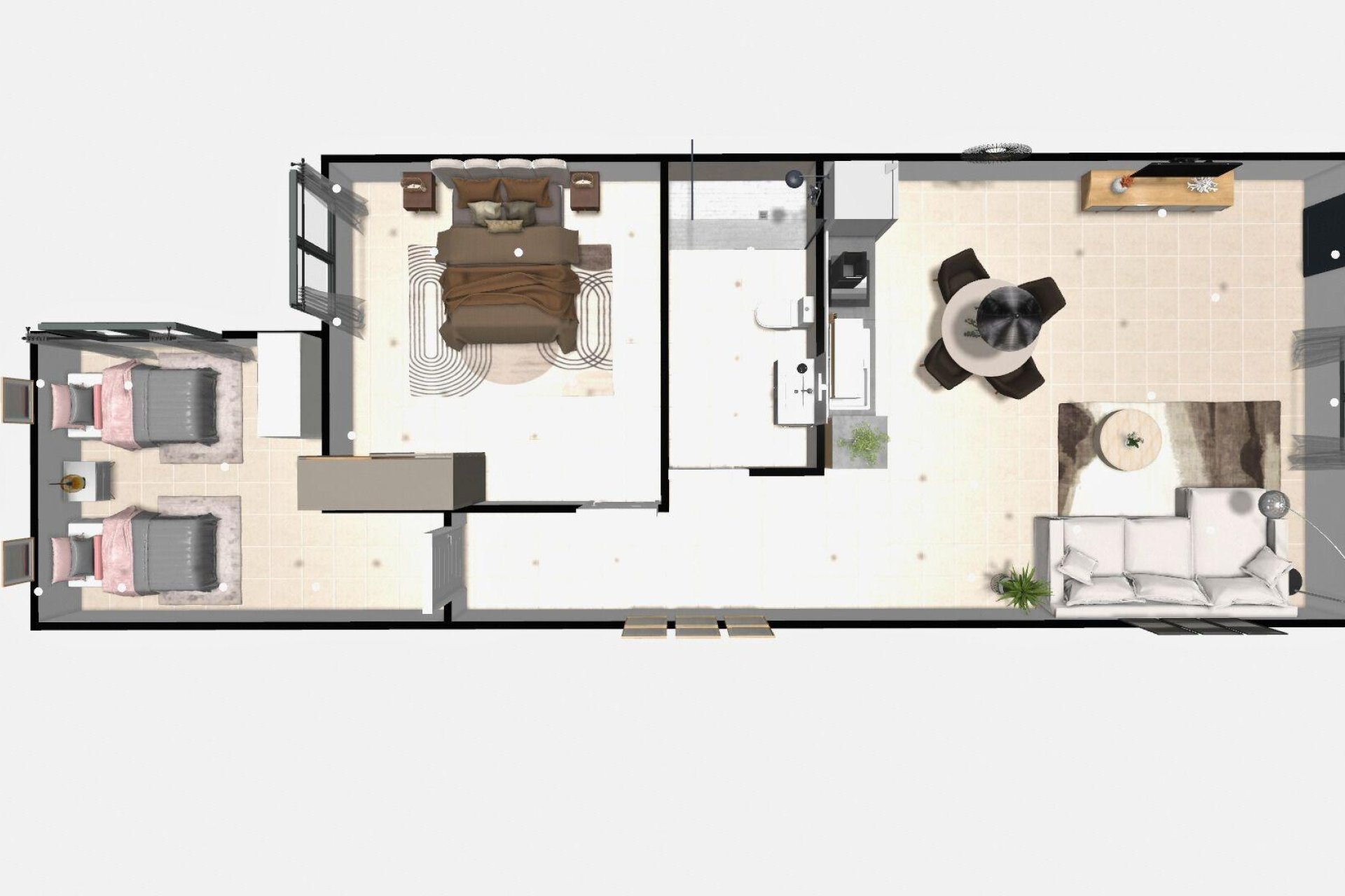 Obra nueva - Bungalow - Hondón de las Nieves - La Canalosa