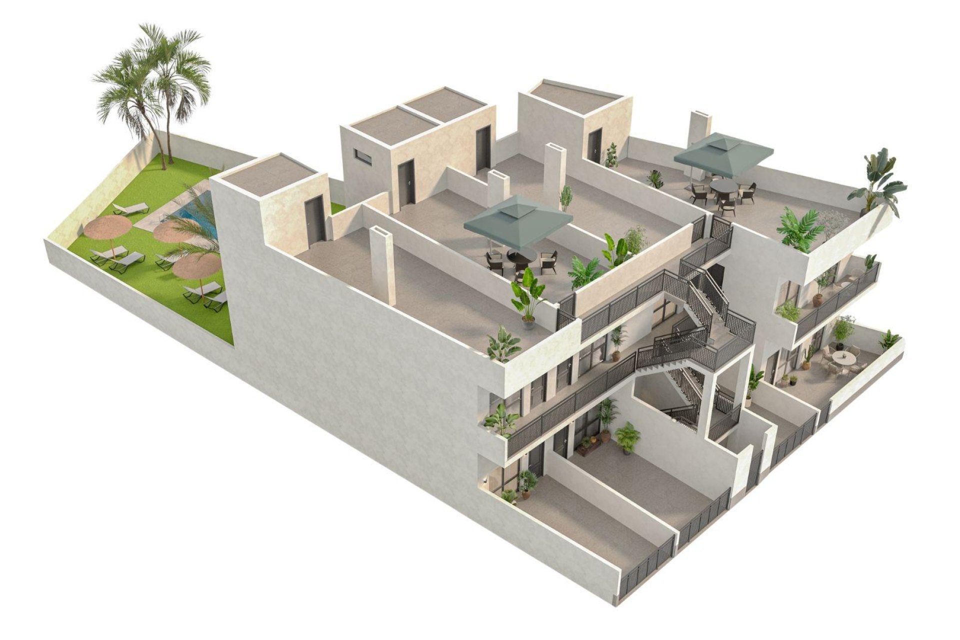 Obra nueva - Bungalow - Hondón de las Nieves - La Canalosa