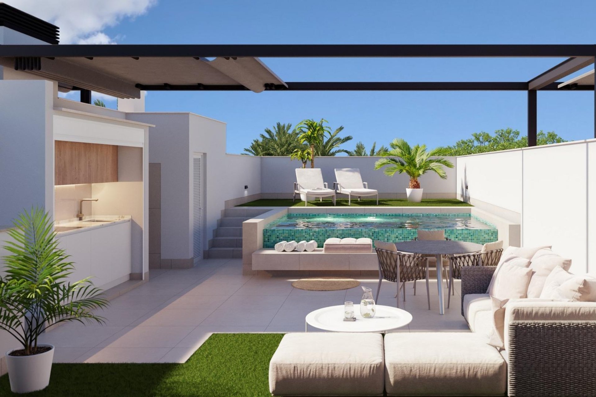 Obra nueva - Bungalow - Pilar de la Horadada - parques de Andromeda
