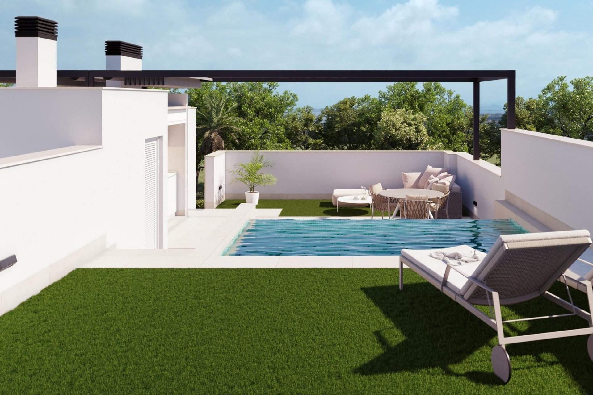 Obra nueva - Bungalow - Pilar de la Horadada - parques de Andromeda