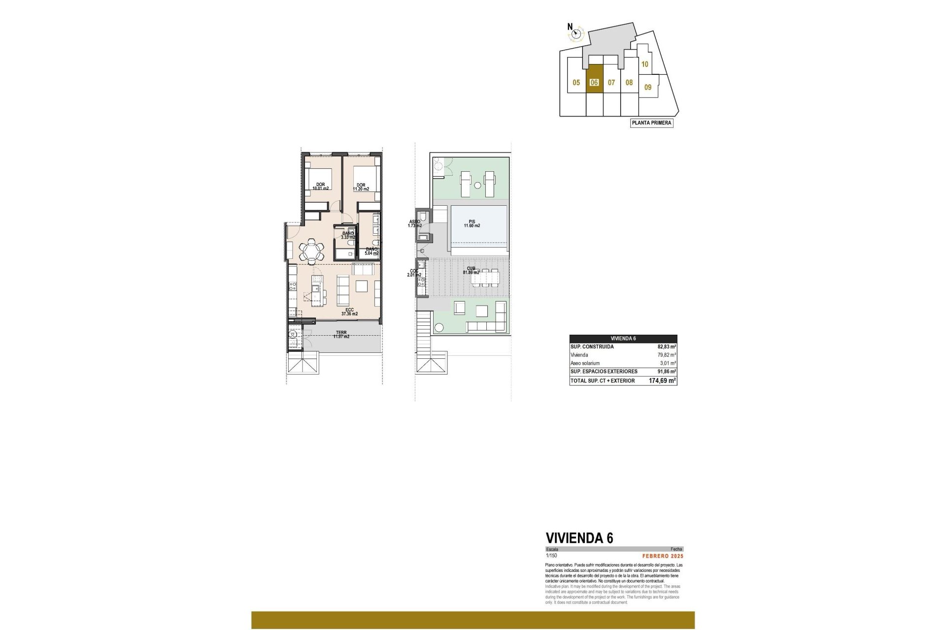 Obra nueva - Bungalow - Pilar de la Horadada - parques de Andromeda
