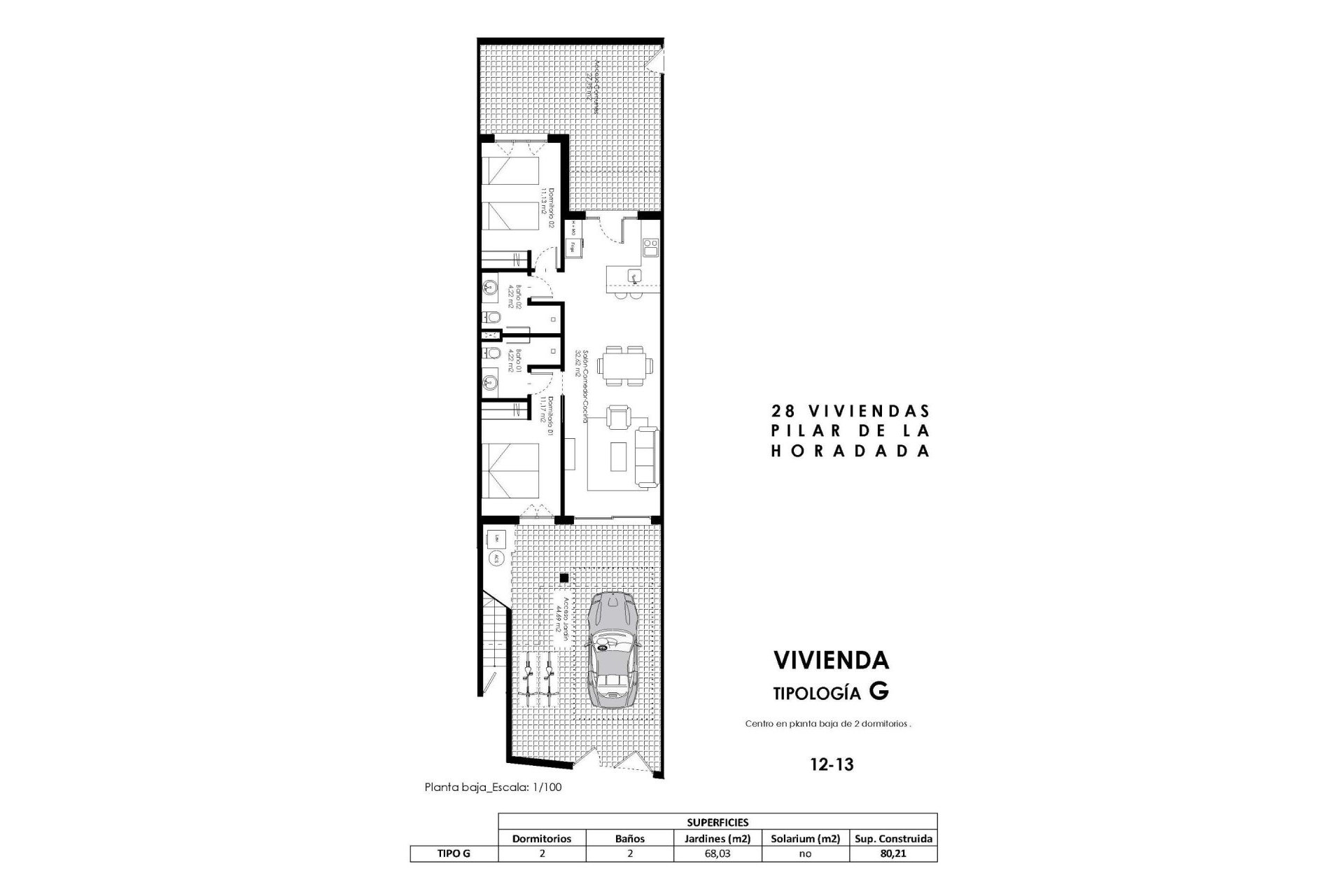 Obra nueva - Bungalow - Pilar de la Horadada - pueblo
