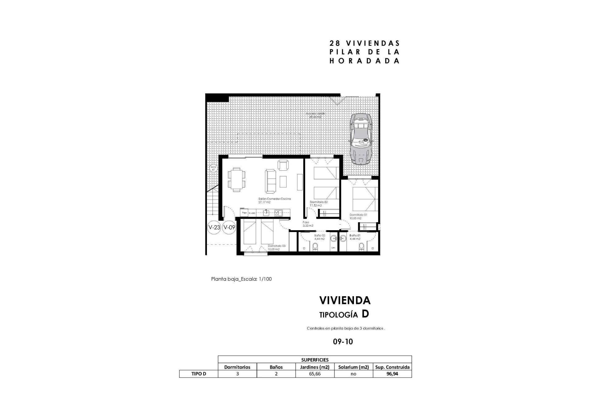 Obra nueva - Bungalow - Pilar de la Horadada - pueblo
