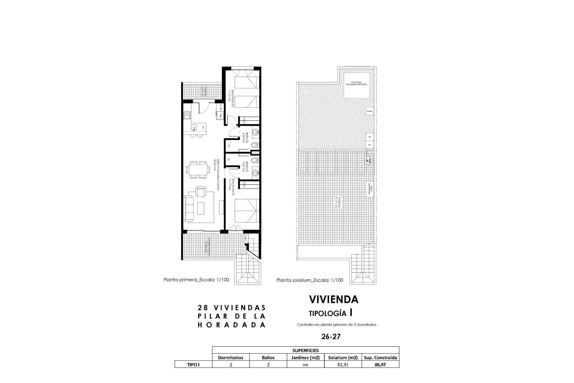 Obra nueva - Bungalow - Pilar de la Horadada - pueblo