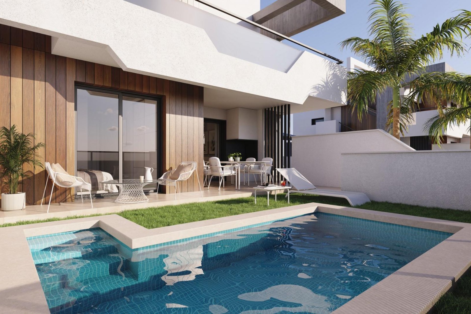 Obra nueva - Bungalow - Puerto de Mazarron - Playa Negra