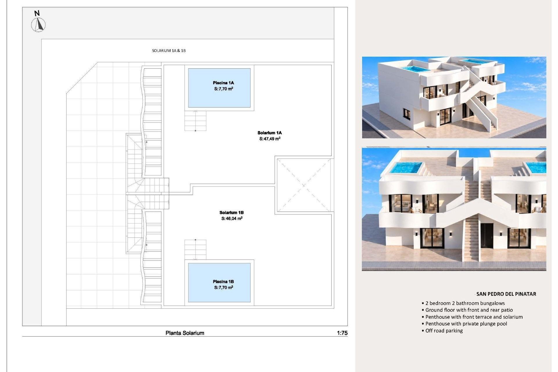 Obra nueva - Bungalow - San Pedro del Pinatar - Los Peñascos