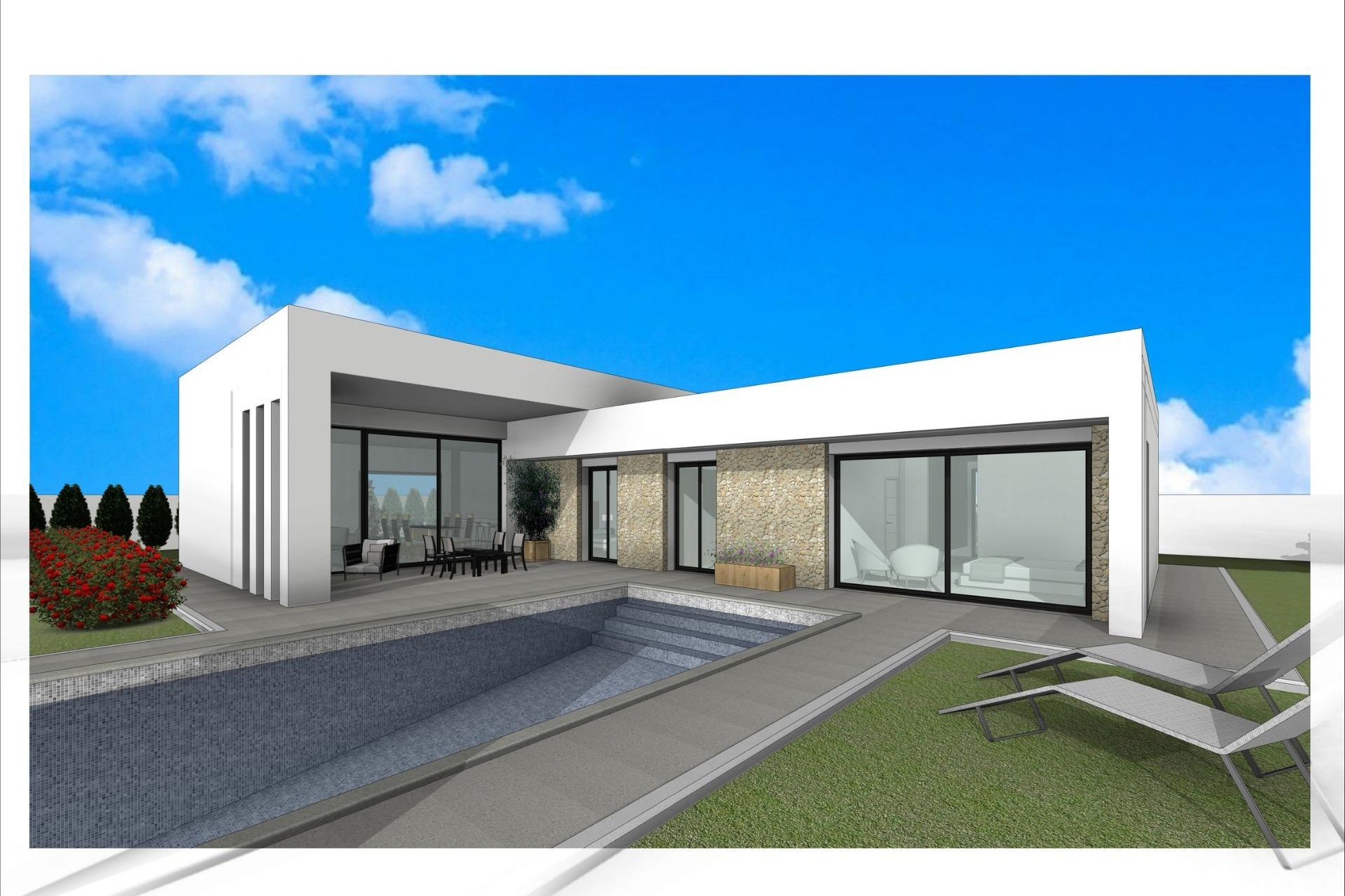 Obra nueva - Villa - Aspe - Poligono 19