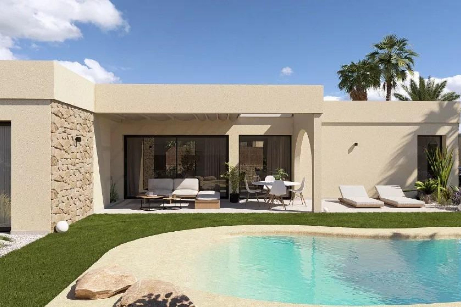 Obra nueva - Villa - Baños y Mendigo - Altaona Golf