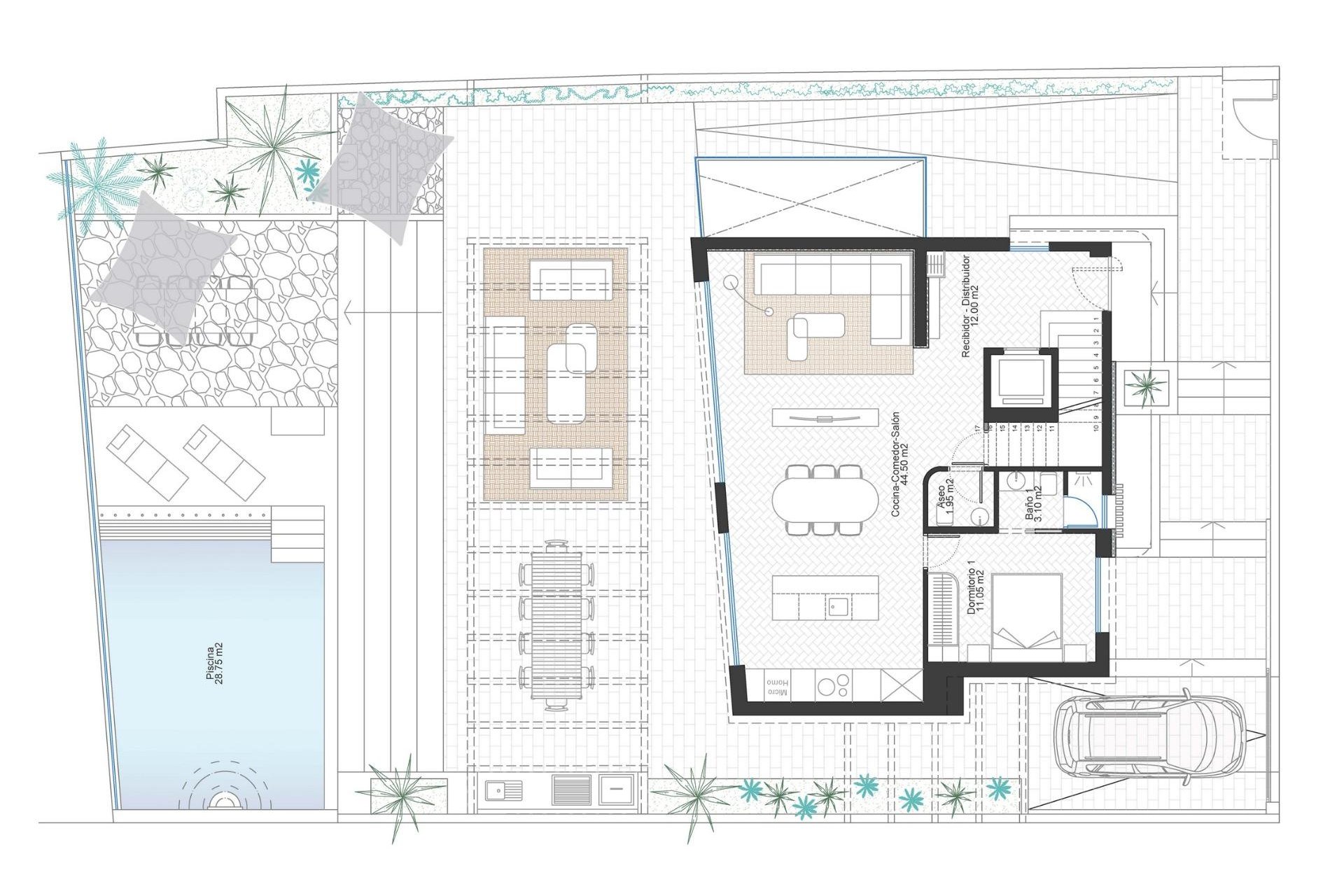 Obra nueva - Villa - Cabo de Palos - Cala Flores