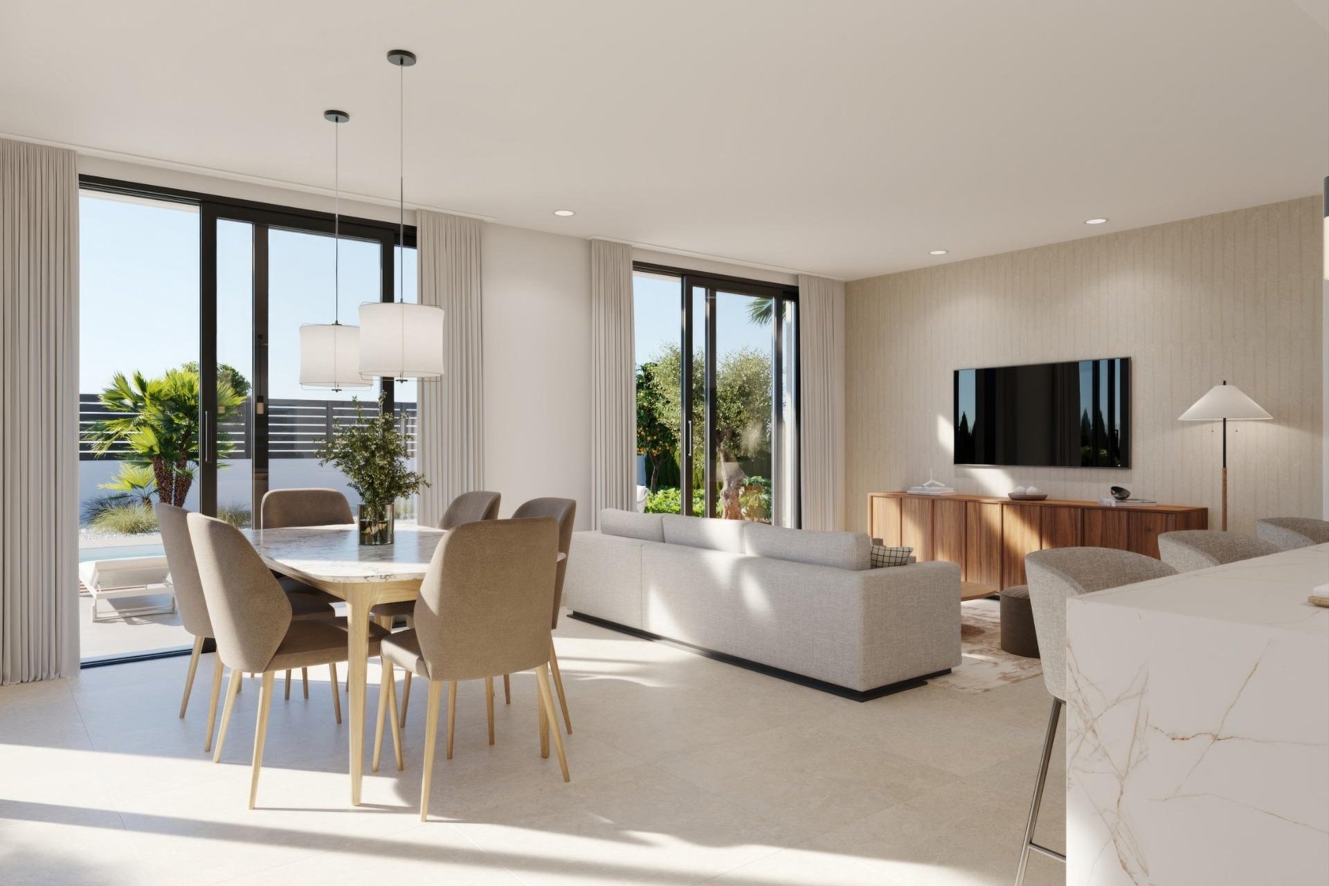 Obra nueva - Villa - Fuente Álamo - Hacienda Del Álamo Golf