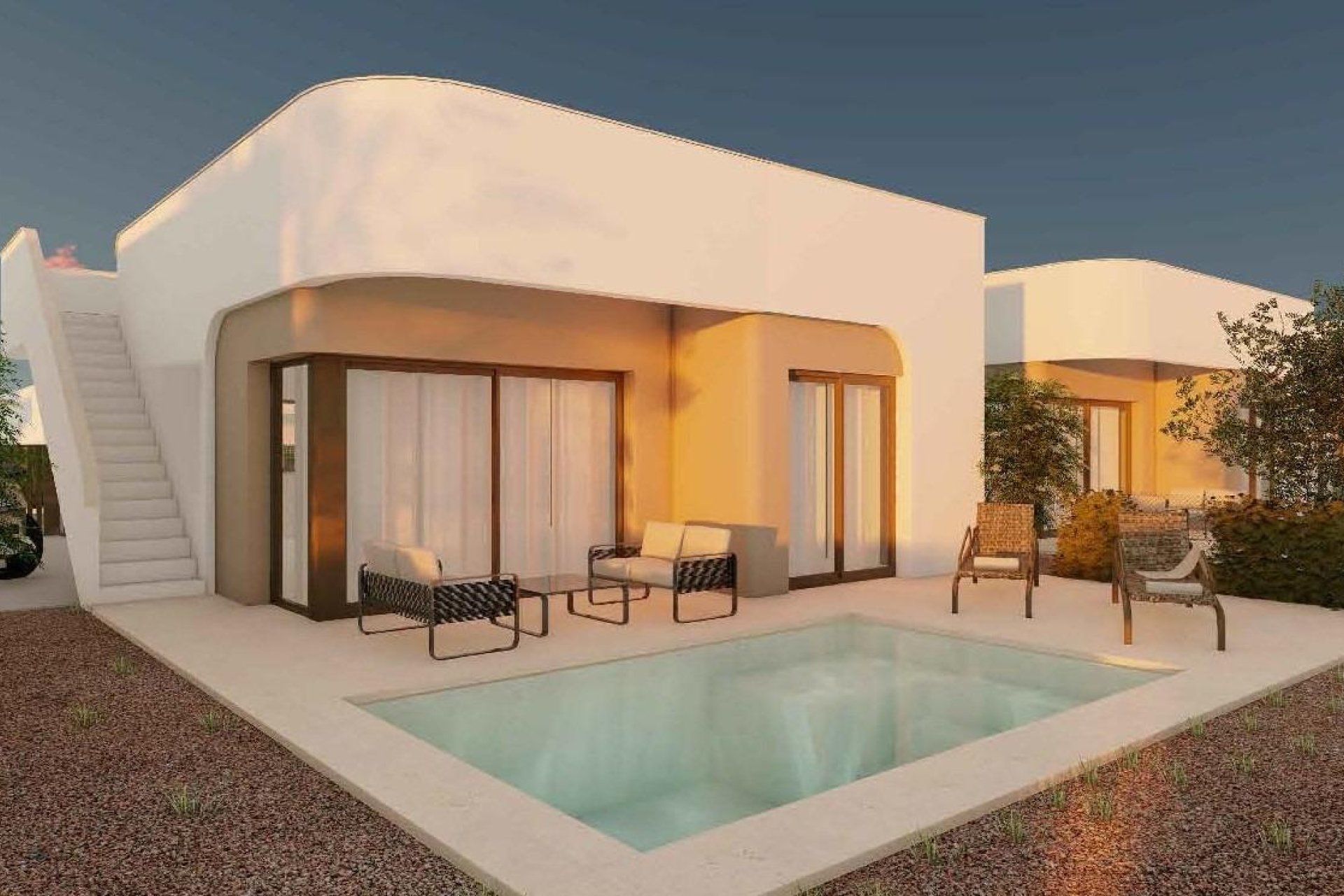 Obra nueva - Villa - Fuente Álamo - Hacienda Del Álamo Golf