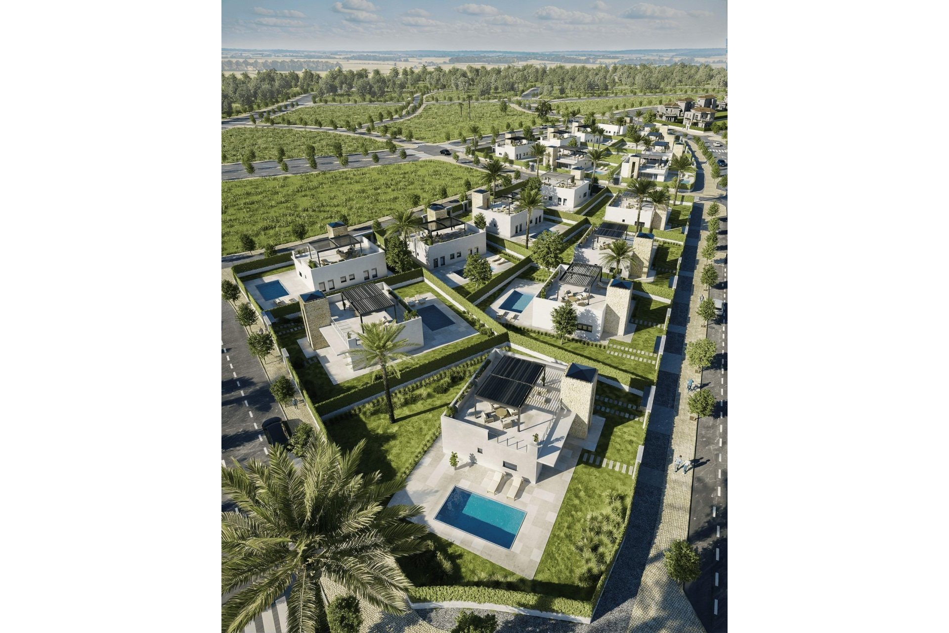 Obra nueva - Villa - Lorca - Jardines de Almenara