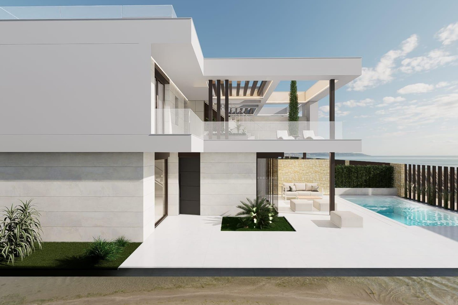Obra nueva - Villa - Los Alcazares - Lomas Del Rame