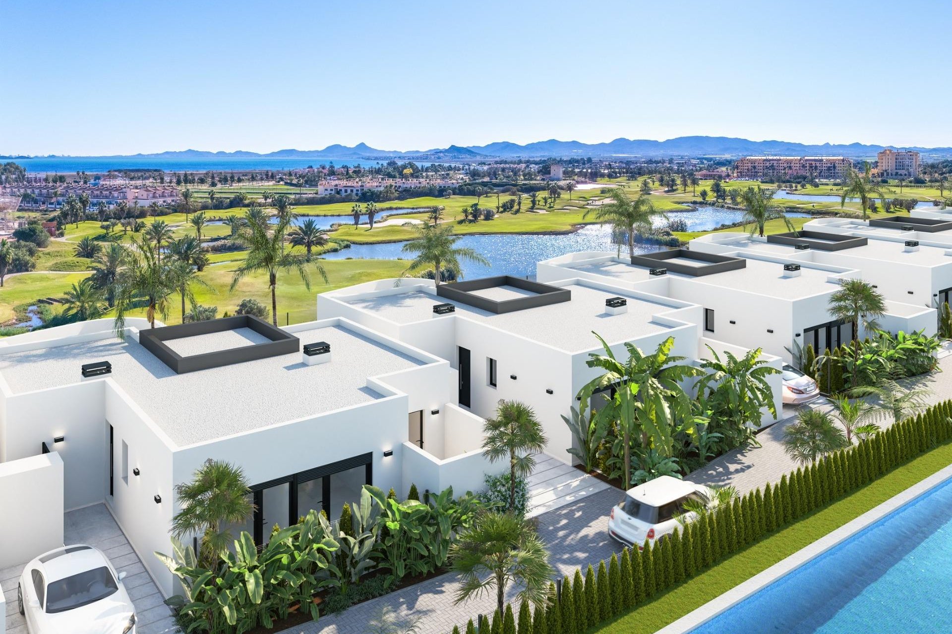 Obra nueva - Villa - Los Alcazares - Serena Golf