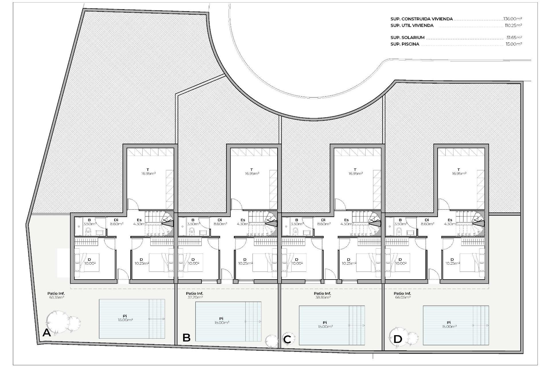Obra nueva - Villa - Mazarron - Country Club