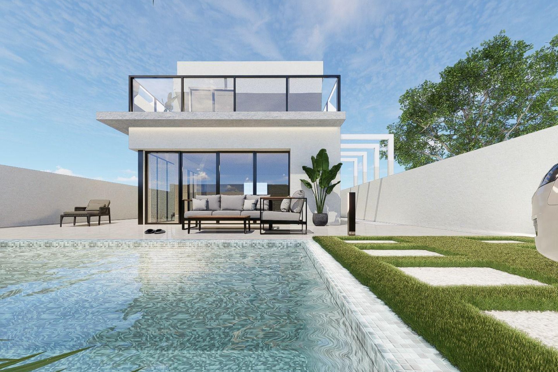Obra nueva - Villa - Pilar de la Horadada - pueblo