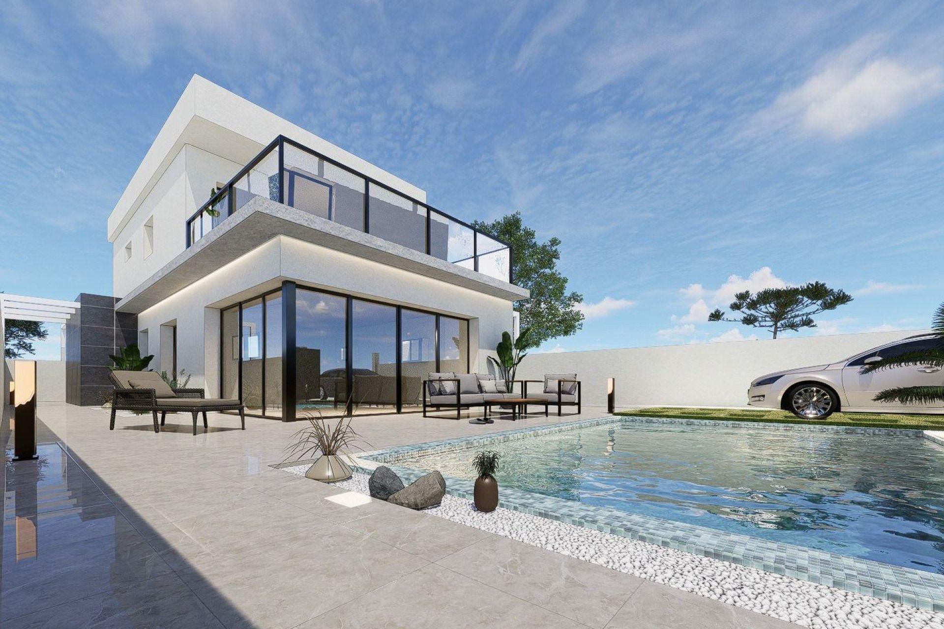 Obra nueva - Villa - Pilar de la Horadada - pueblo