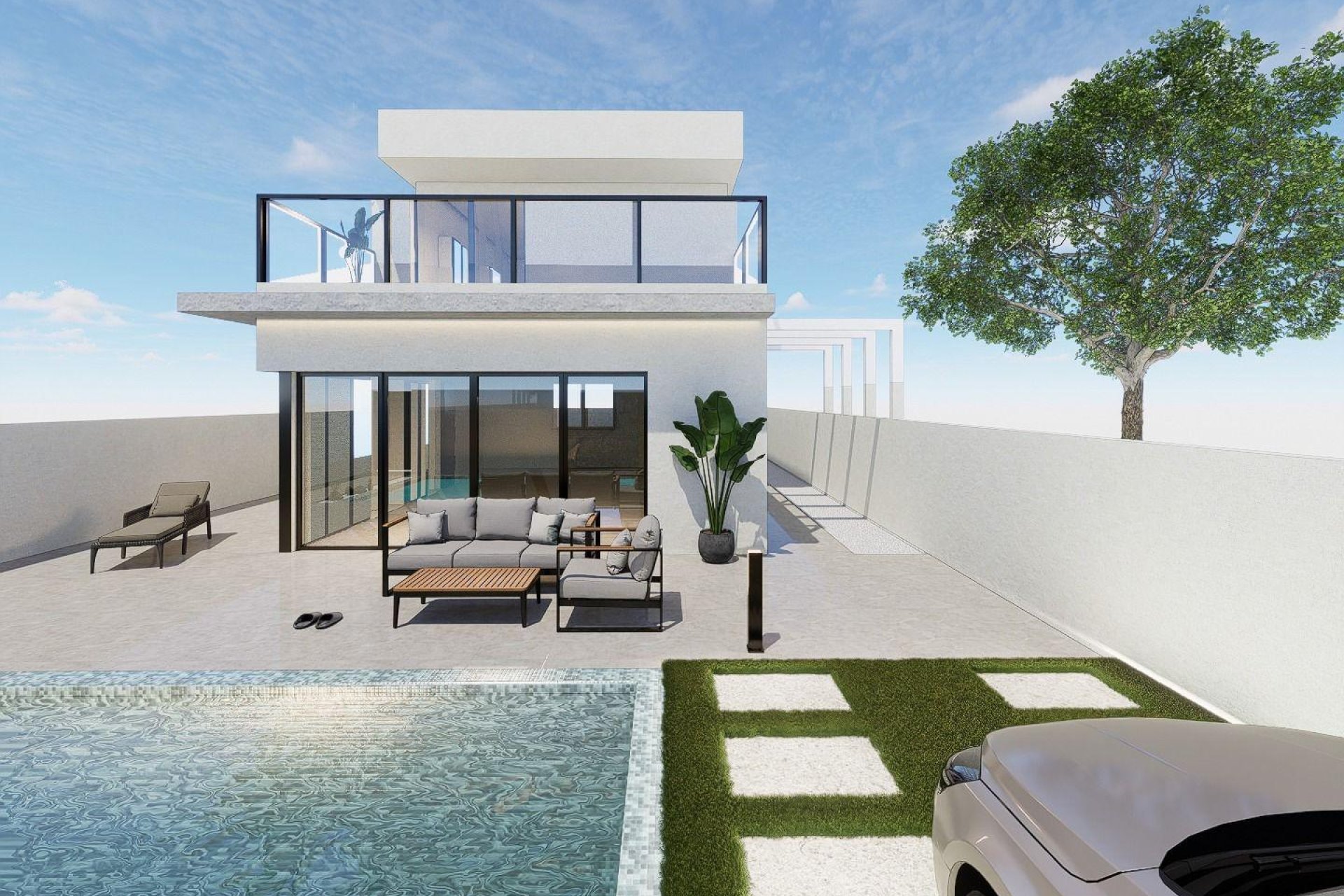 Obra nueva - Villa - Pilar de la Horadada - pueblo