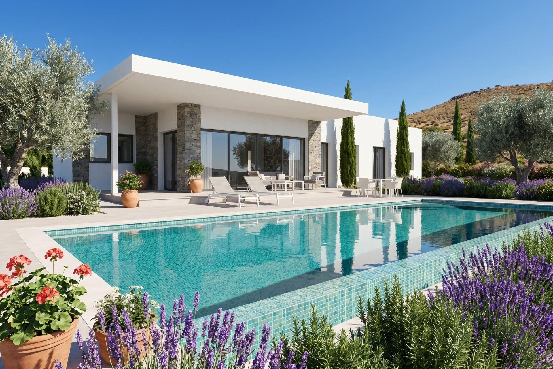 Obra nueva - Villa - Pinoso - Casas Pastor