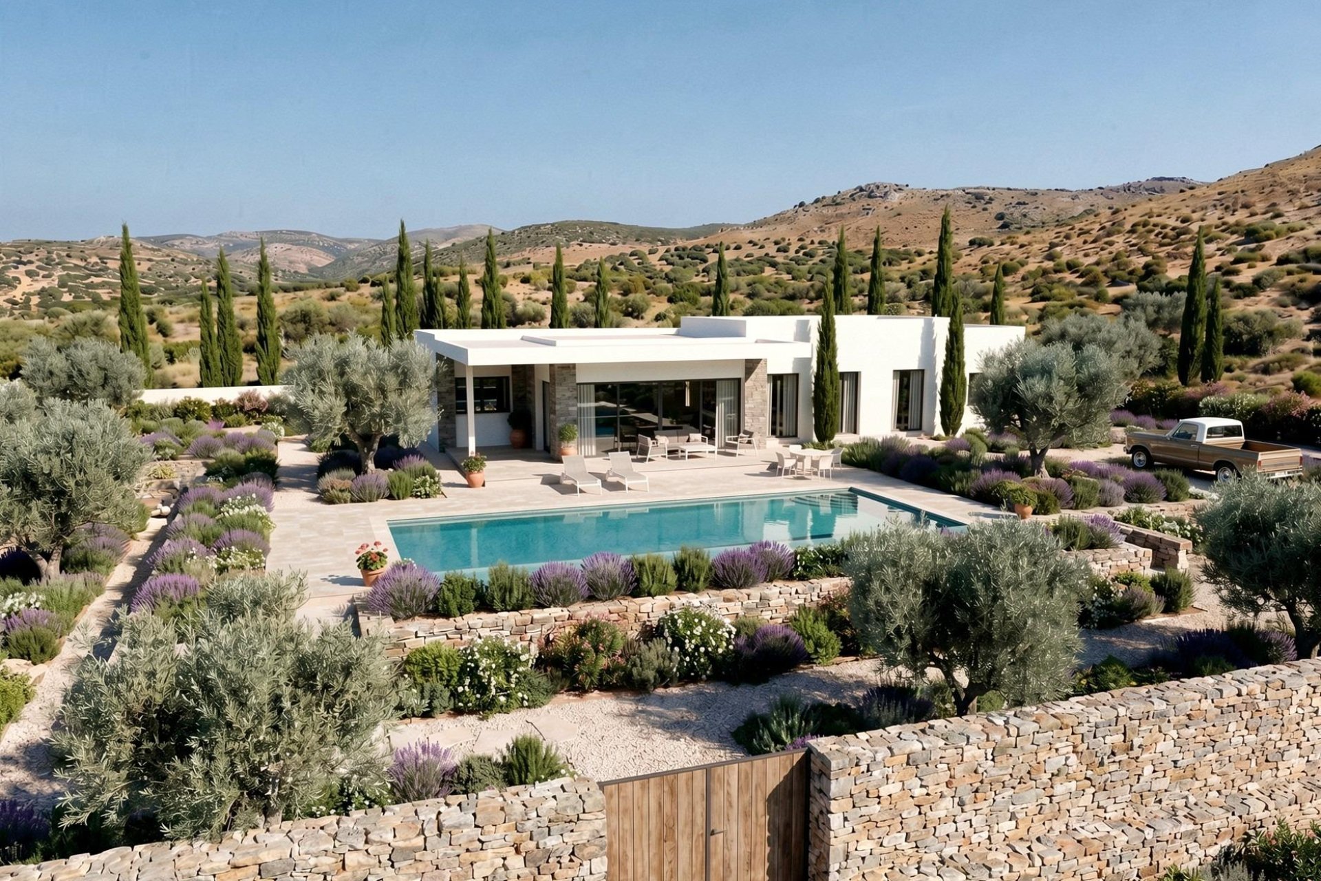 Obra nueva - Villa - Pinoso - Casas Pastor