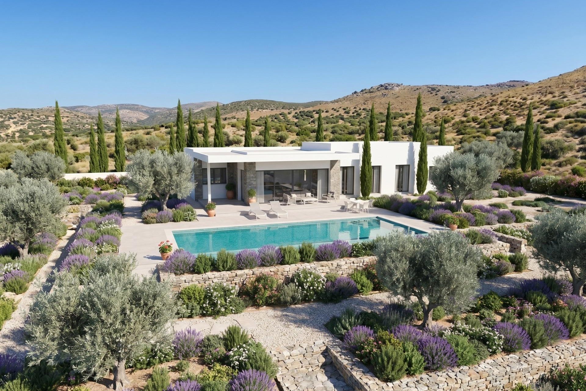 Obra nueva - Villa - Pinoso - Casas Pastor