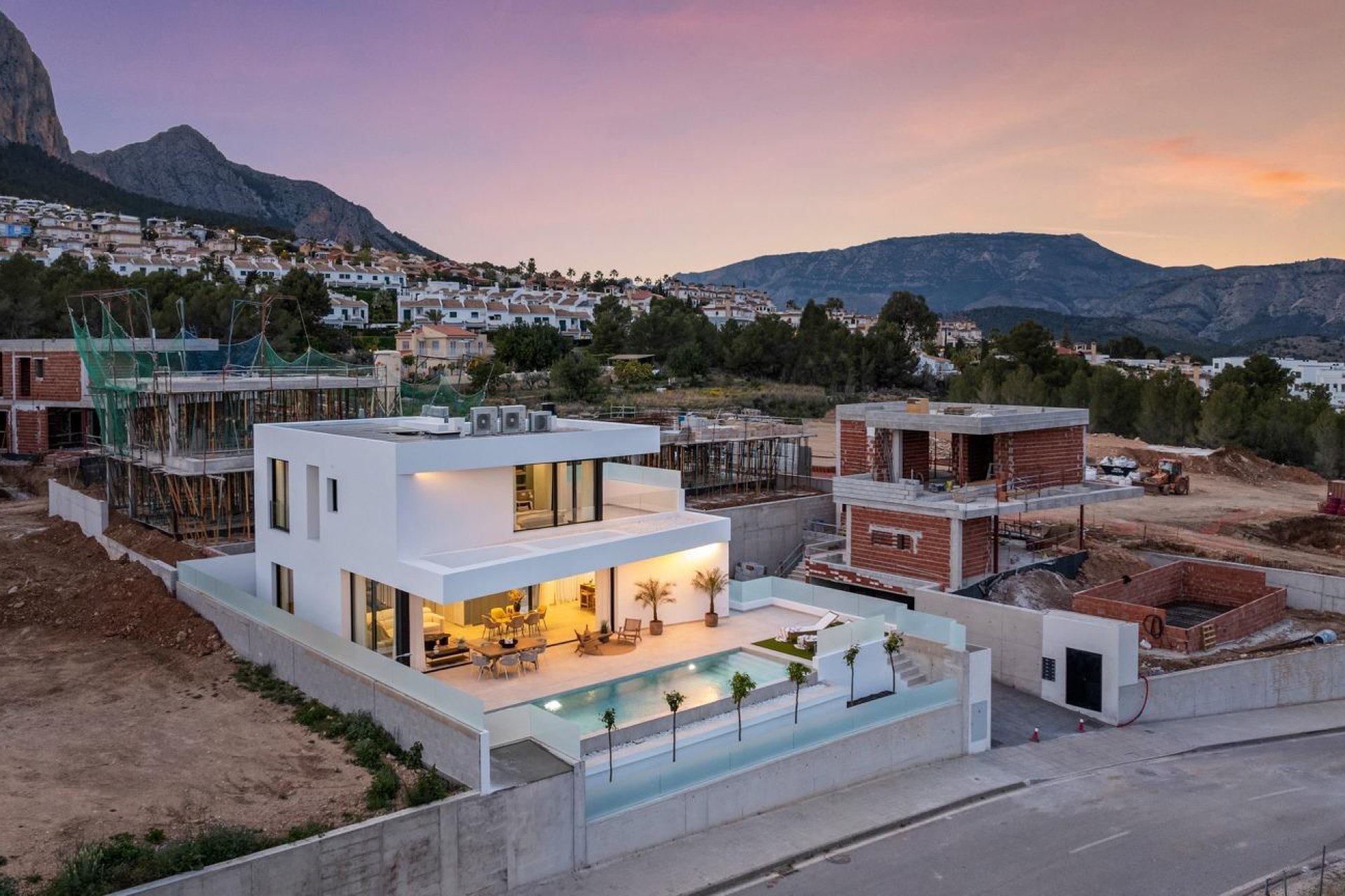 Obra nueva - Villa - Polop - Urbanizaciones