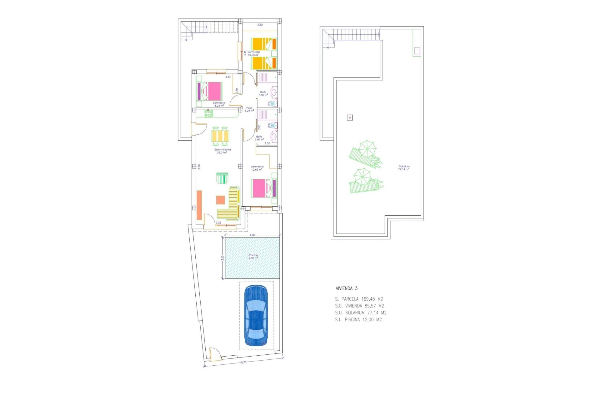 Obra nueva - Villa - San Javier - pueblo