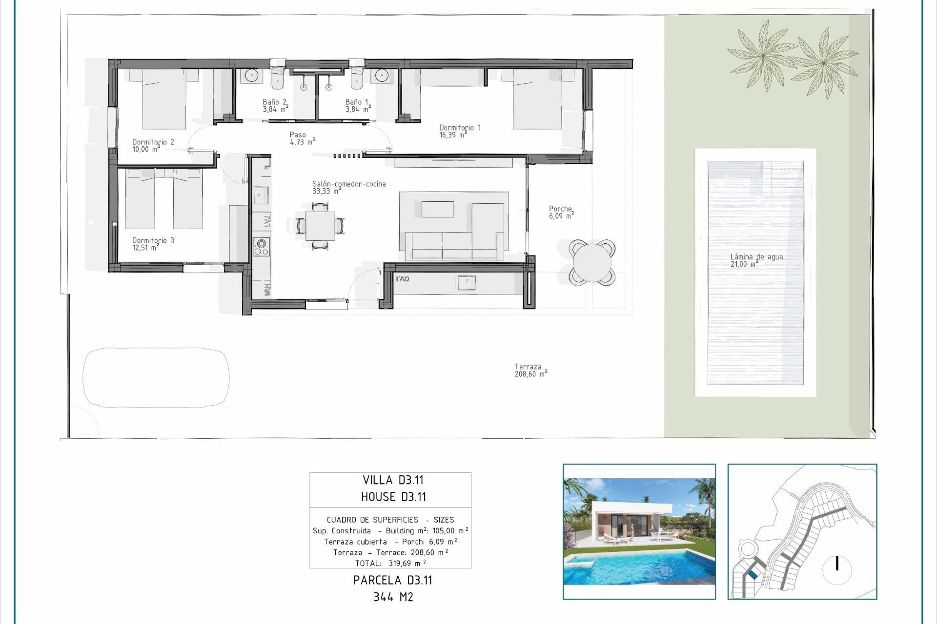 Obra nueva - Villa - Vera - Pueblo Salinas