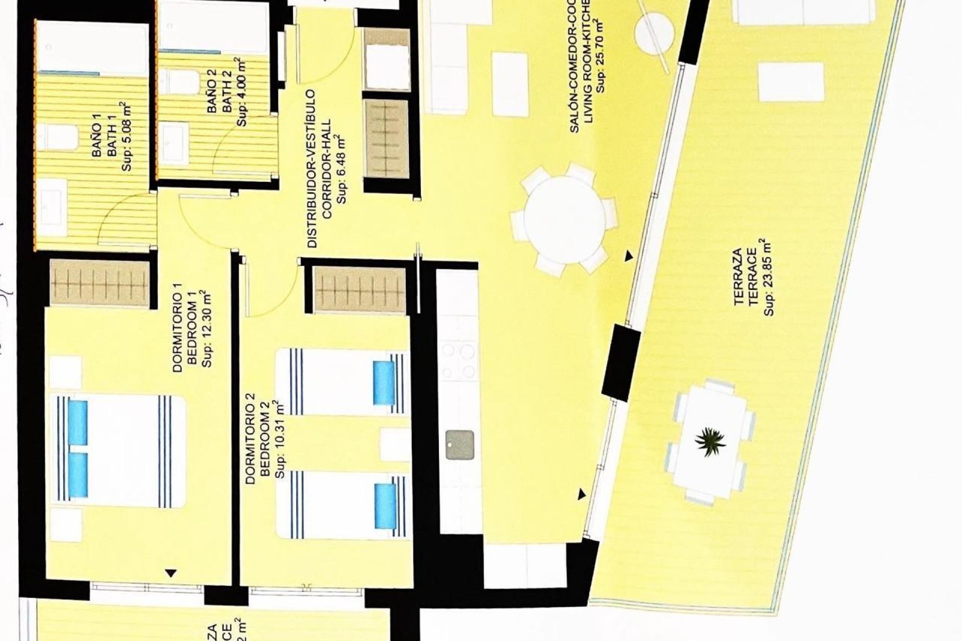 Resale - Apartment / flat - Dehesa de Campoamor - Campoamor