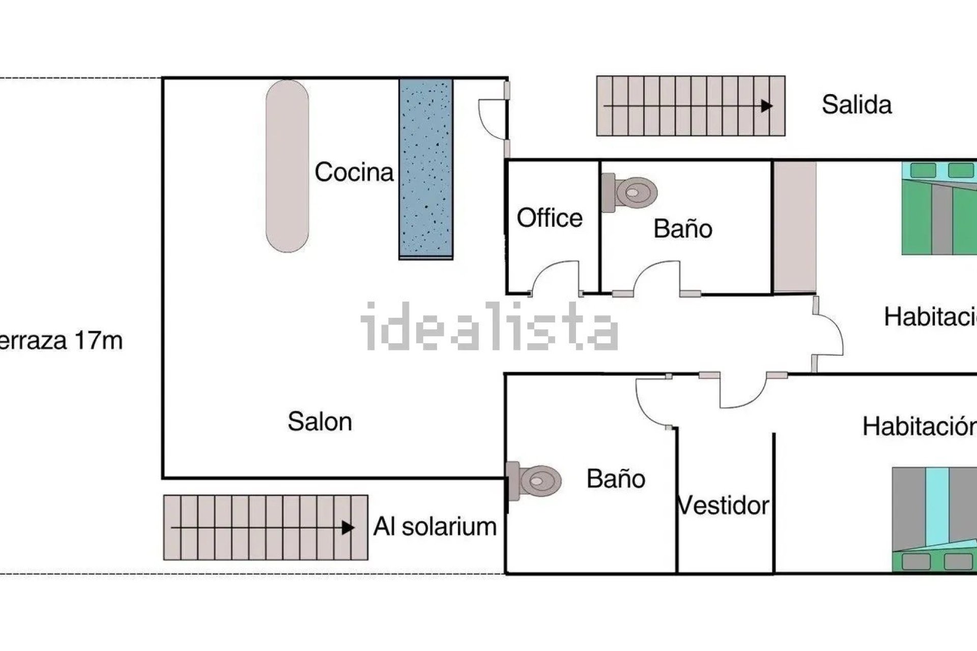 Resale - Apartment / flat - Mar de Cristal