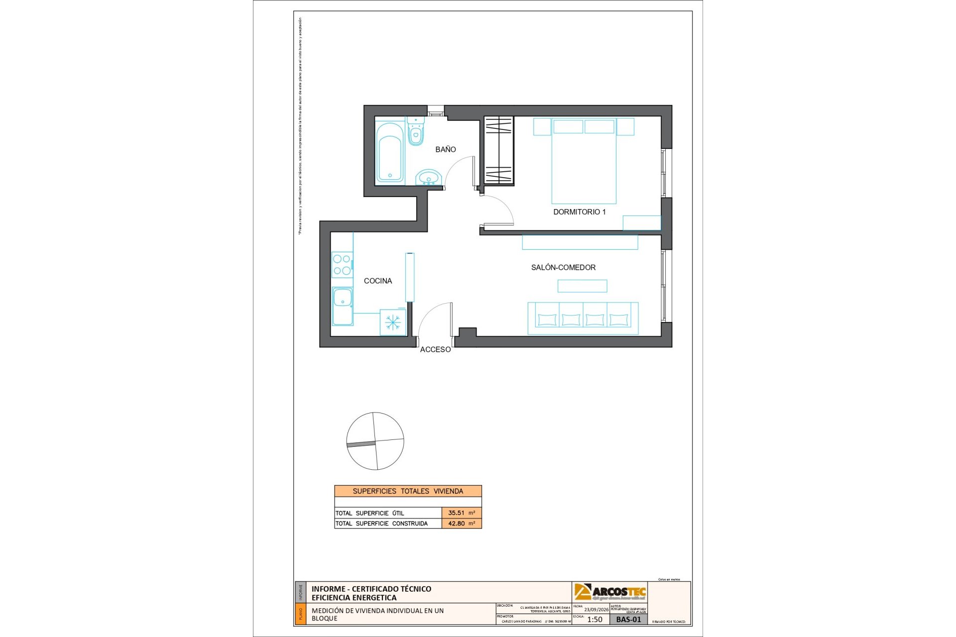 Resale - Apartment / flat - Torrevieja - Rocio del Mar