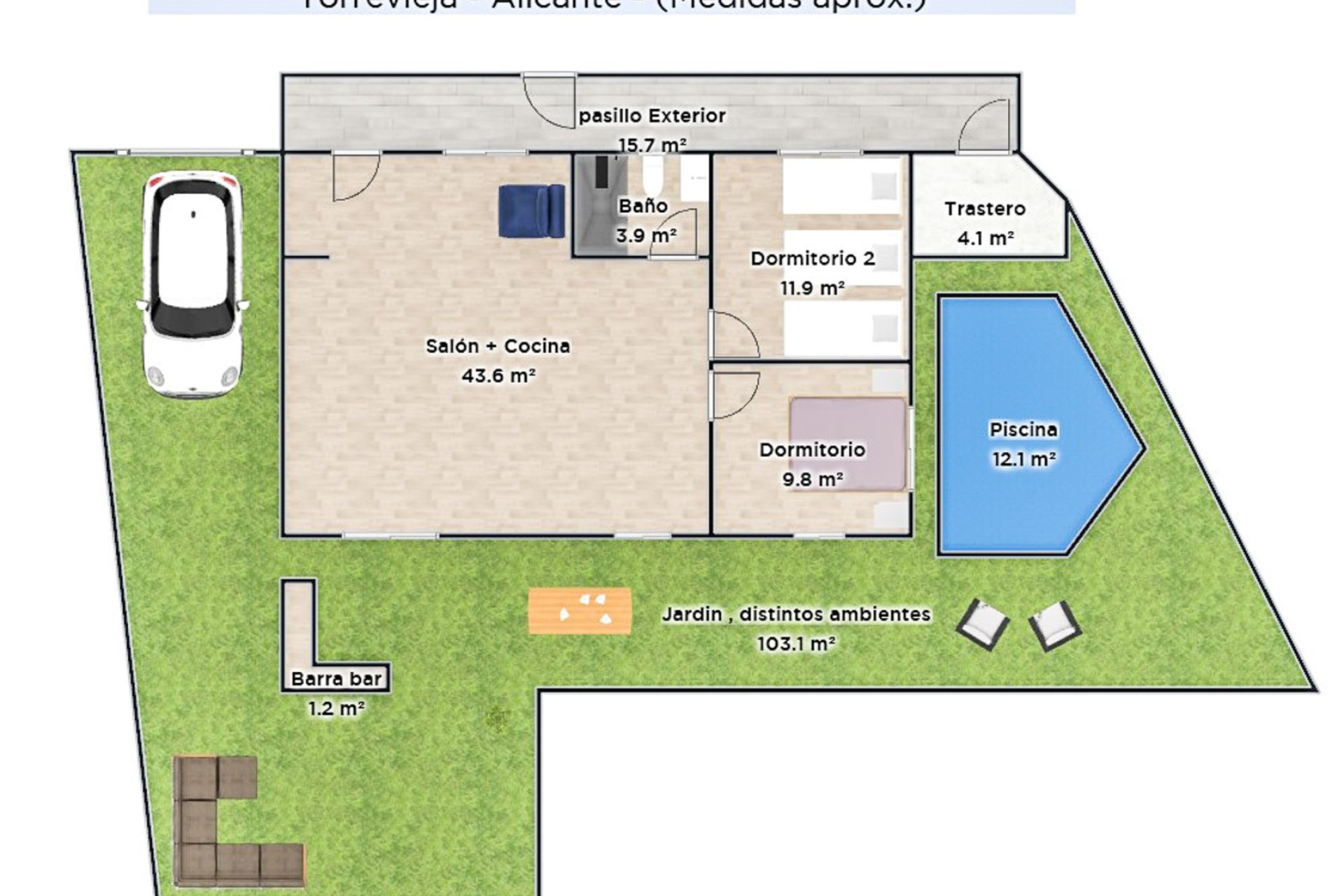 Reventa - Villa / Semi detached - Torrevieja - Playa de los Locos