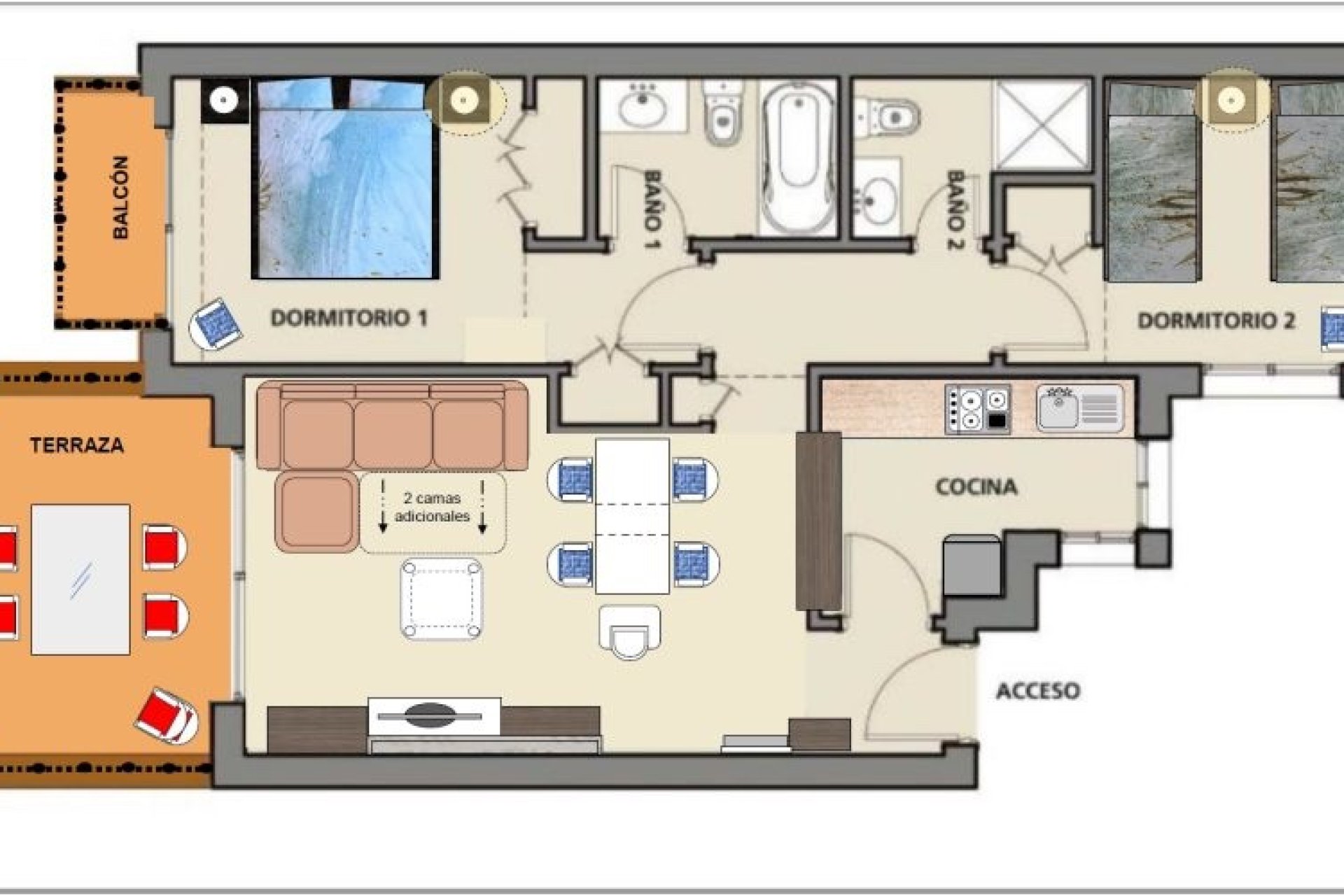 Revente - Appartement - San Javier - Roda