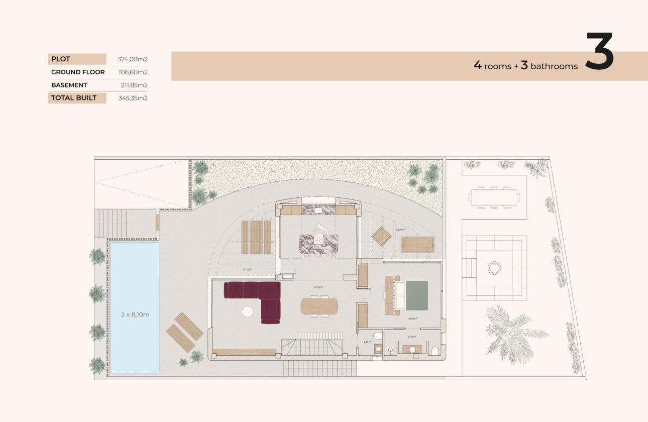 New Build - Villa - Algorfa - La Finca Golf