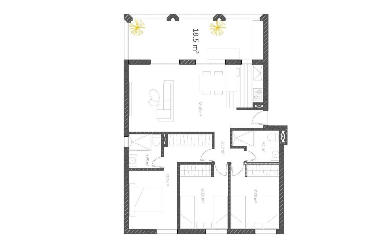 New Build - Apartment / flat - Villajoyosa - Cala Mallaeta