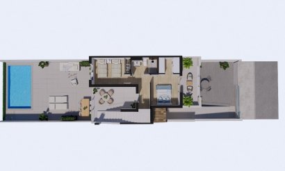 New Build - Townhouse - Los Alcazares - Serena Golf