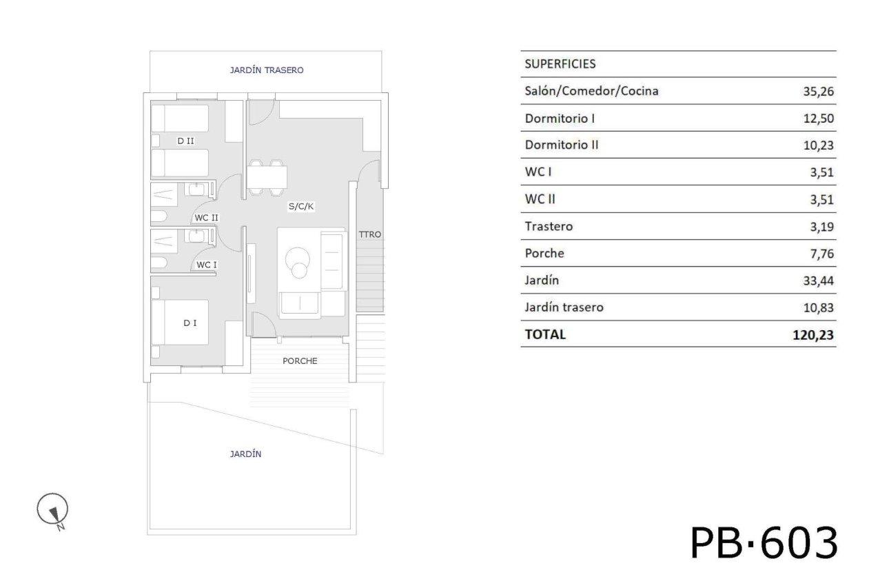 New Build - Bungalow - San Miguel de Salinas - Pueblo