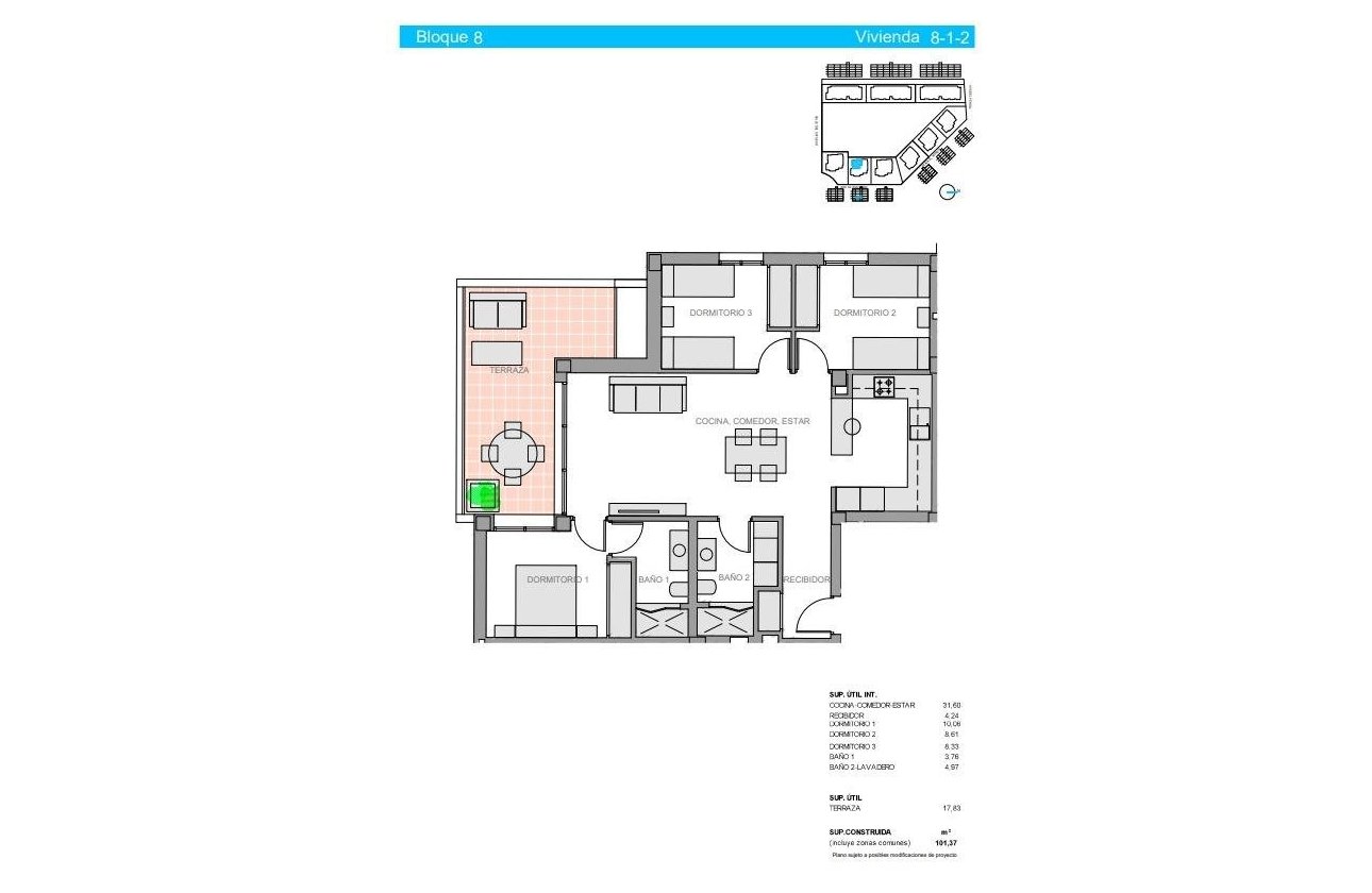 New Build - Apartment / flat - Guardamar del Segura - El Raso