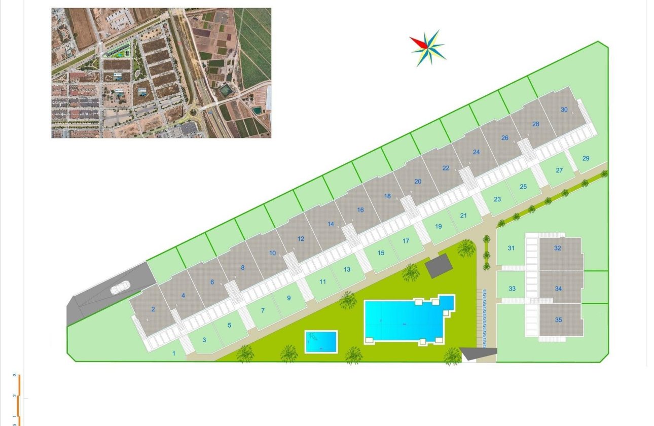 New Build - Villa - Pilar de la Horadada - pueblo