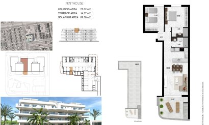 New Build - Penthouse - Orihuela Costa - Lomas de Cabo Roig