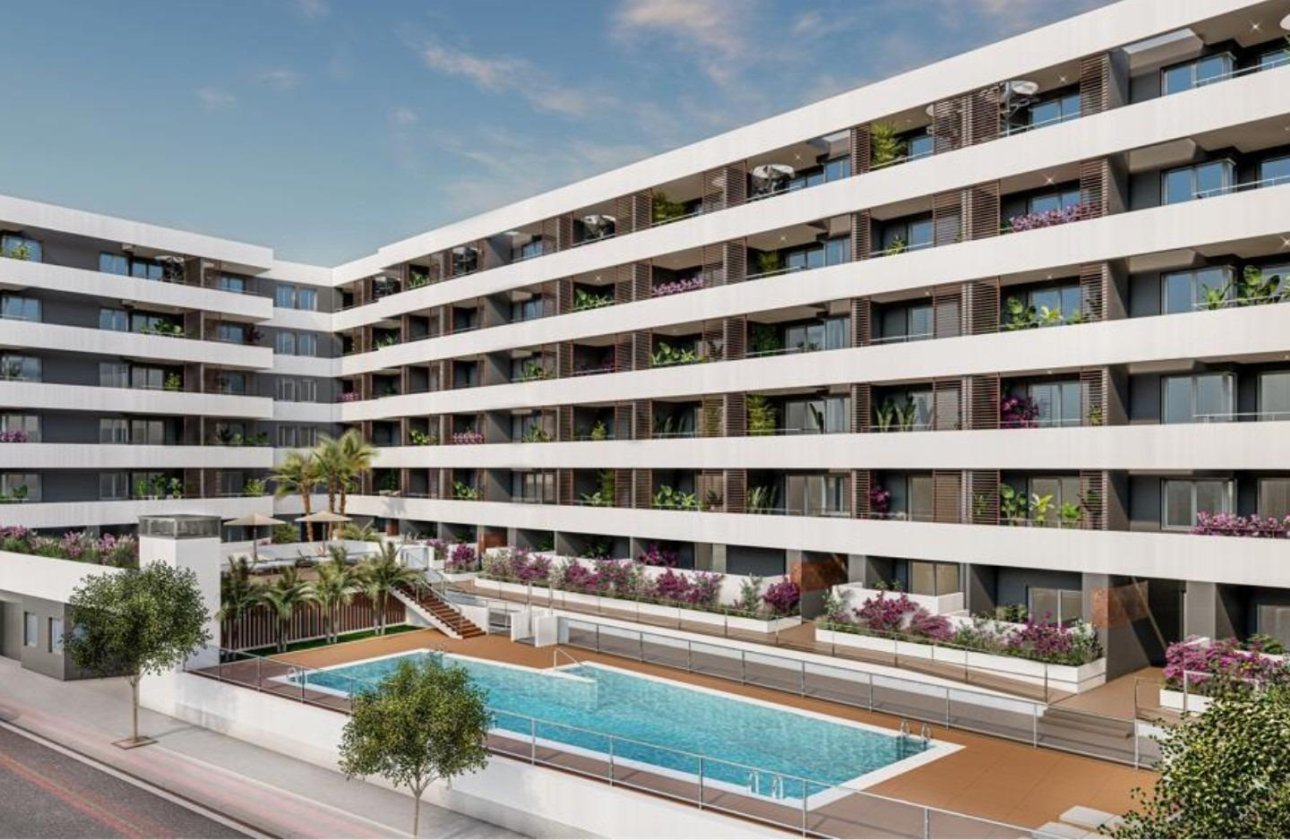 New Build - Apartment / flat - Aguilas - Playa de Levante