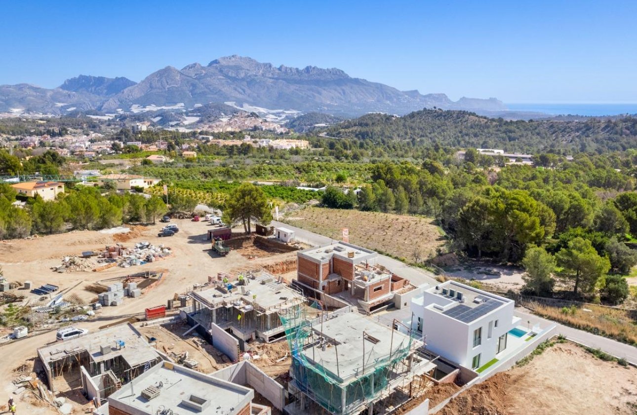 Obra nueva - Villa - Polop - Urbanizaciones