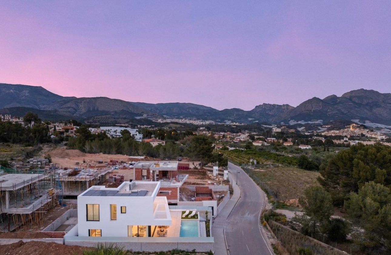 Obra nueva - Villa - Polop - Urbanizaciones