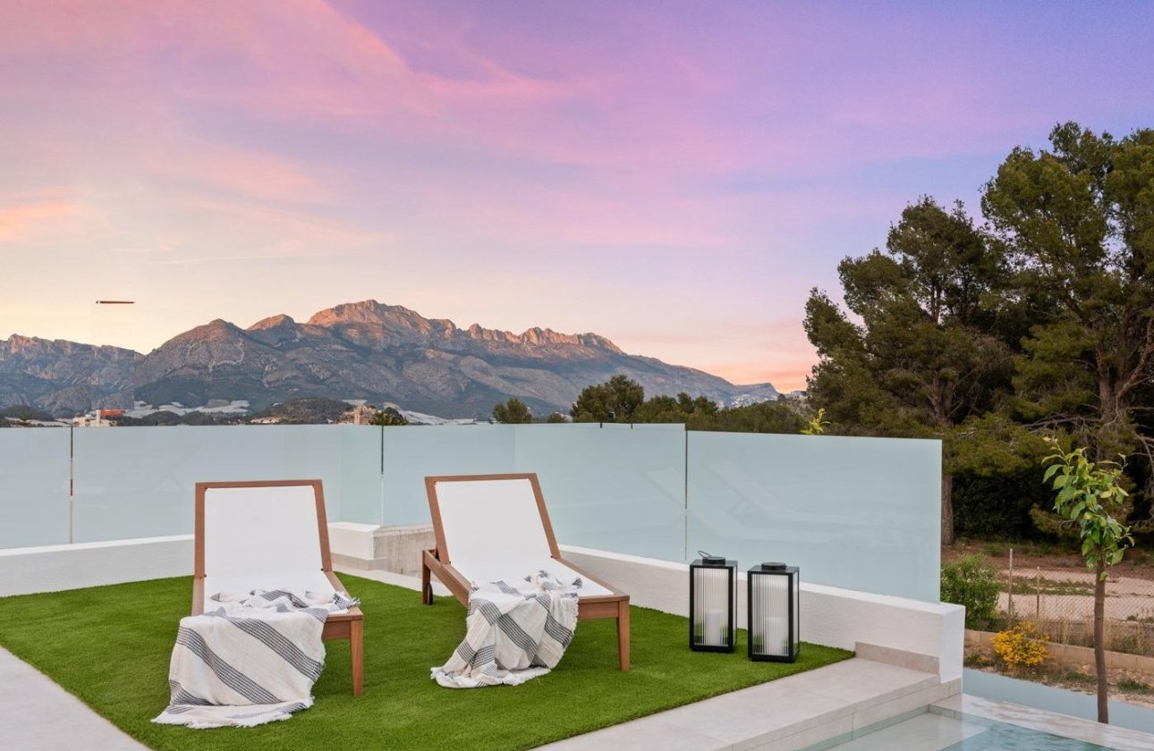 Obra nueva - Villa - Polop - Urbanizaciones