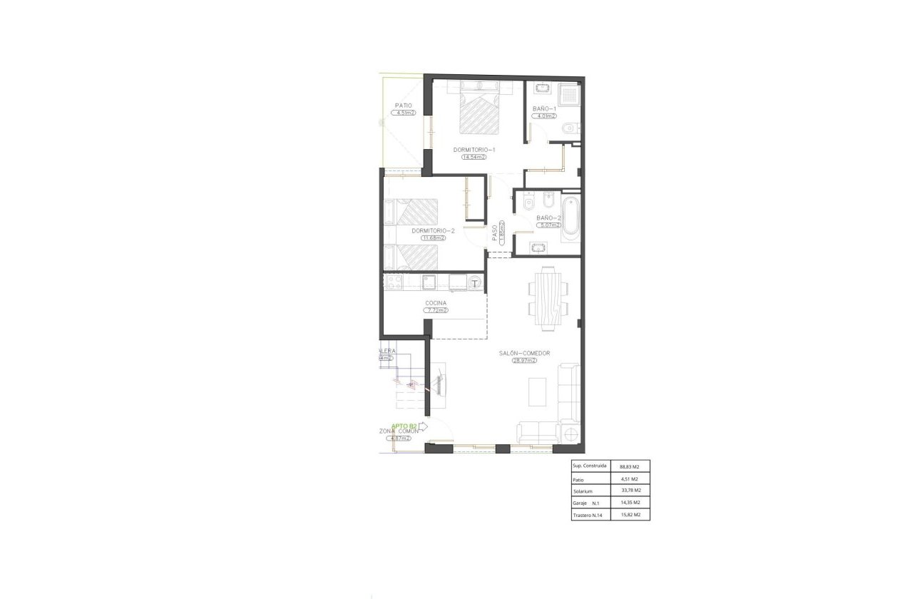 New Build - Apartment / flat - Cuevas Del Almanzora - Herrerias